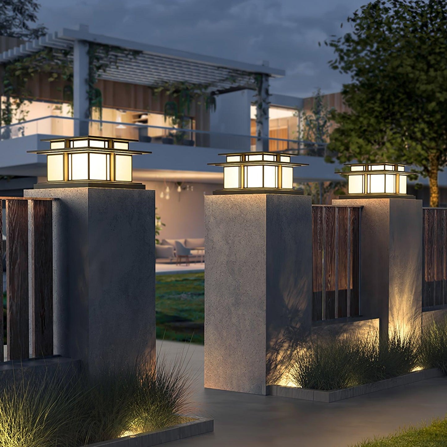 Column Glow Wall Sconce