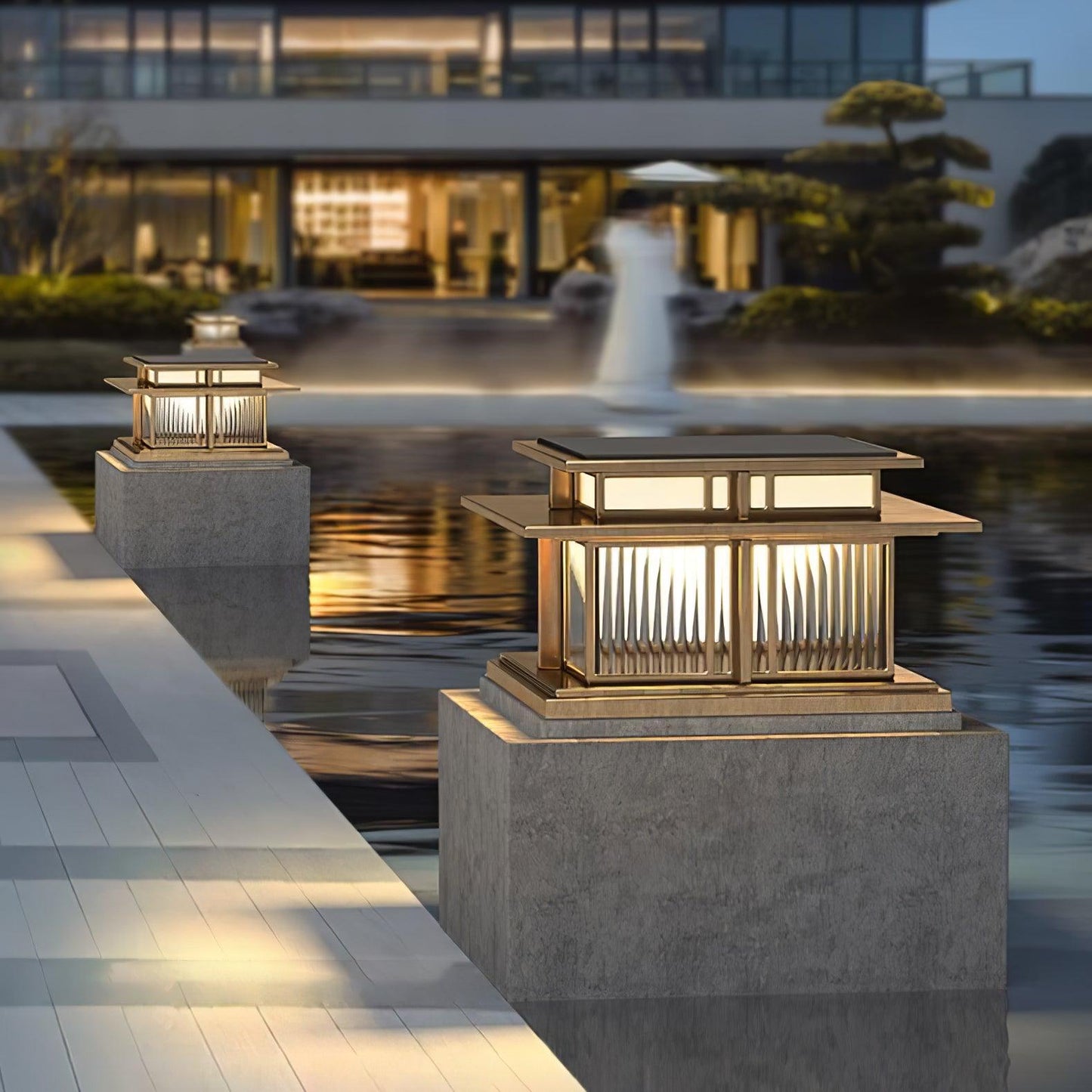 Column Glow Wall Sconce