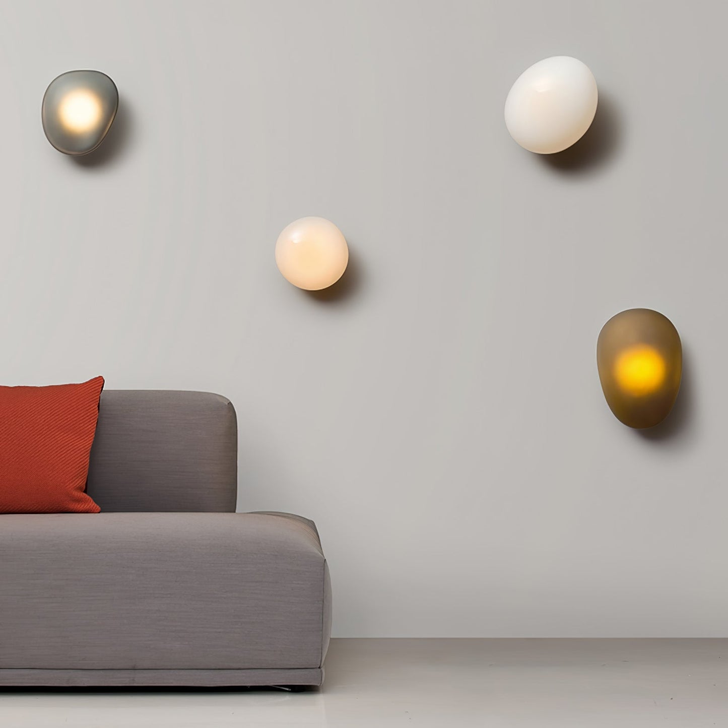 Bubble Glass Wall Sconce