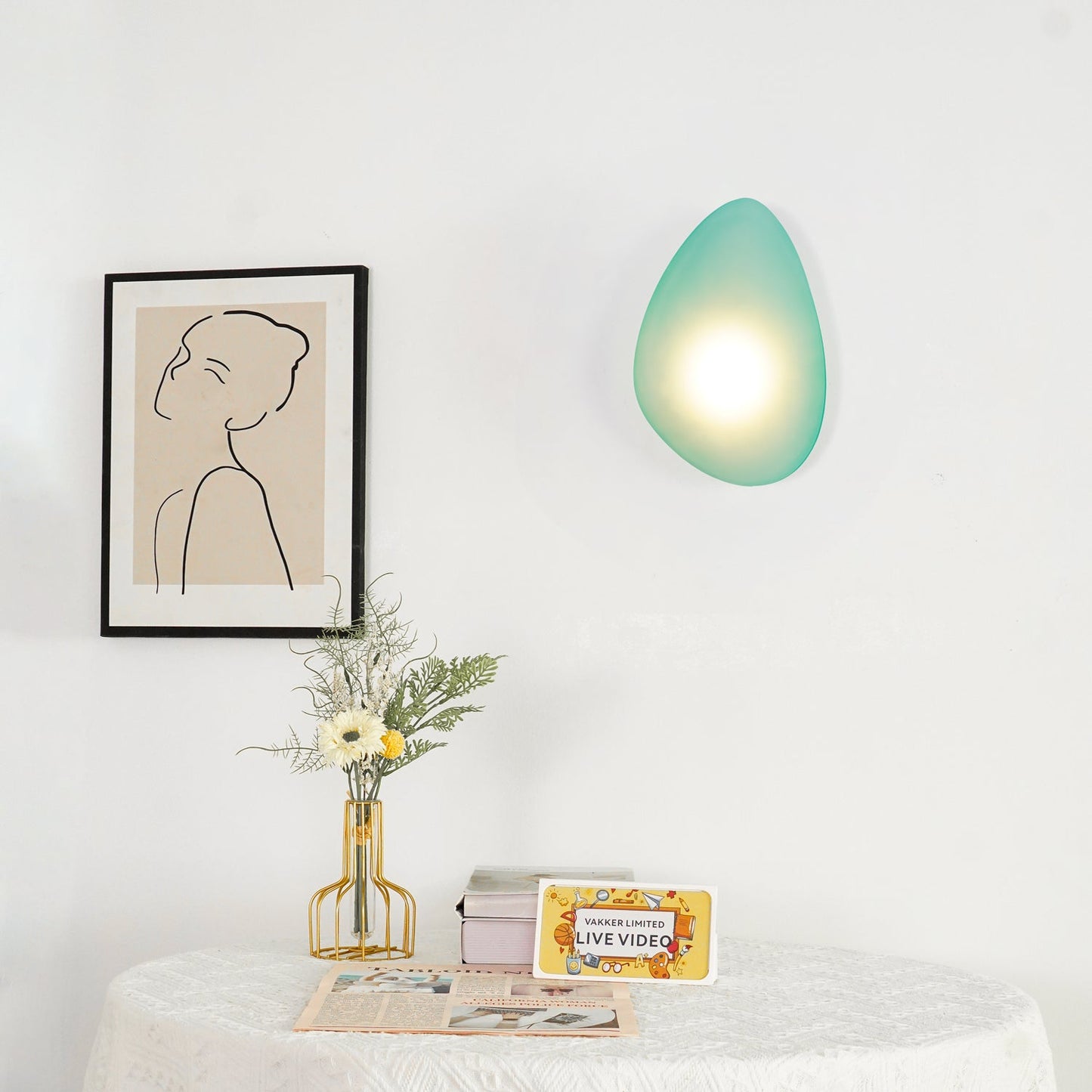 Bubble Glass Wall Sconce