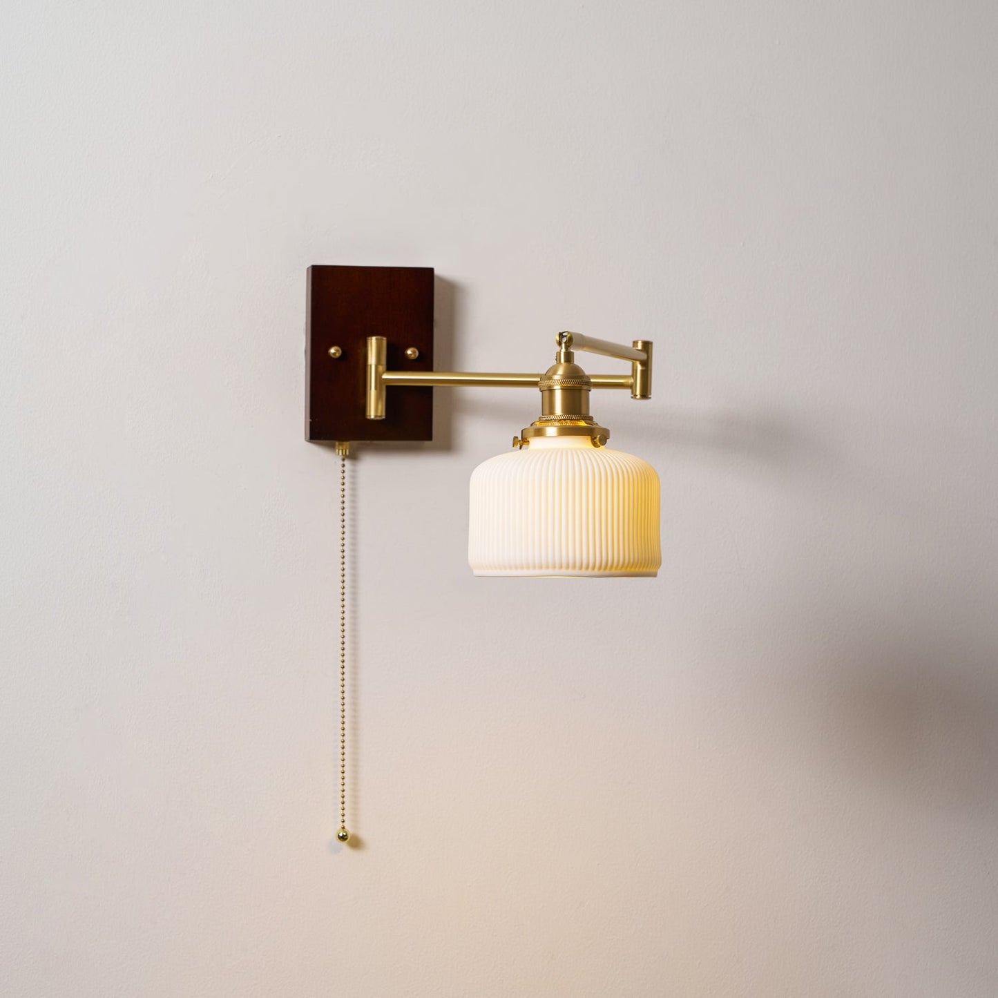 Geometric Ceramic Wall Sconce
