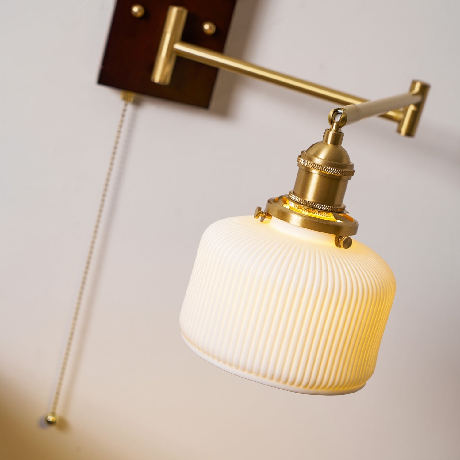 Geometric Ceramic Wall Sconce