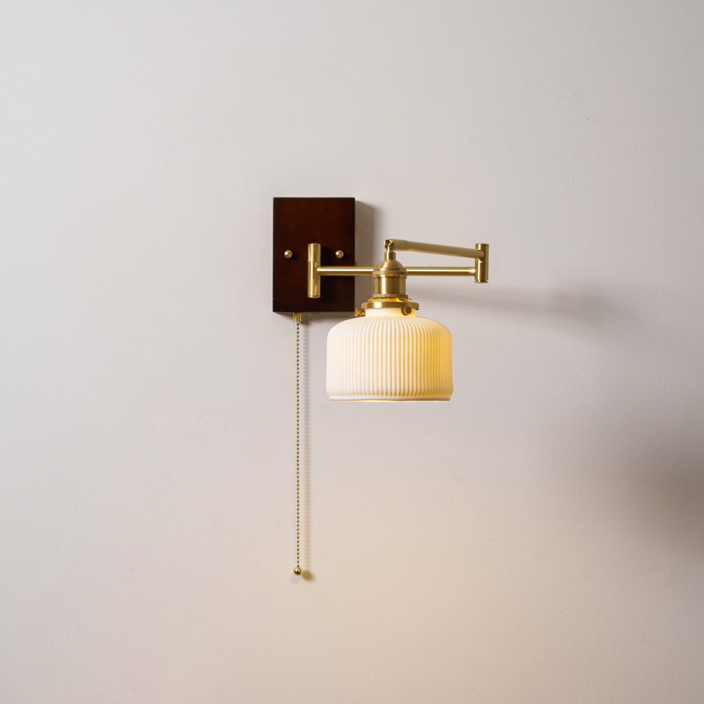 Geometric Ceramic Wall Sconce
