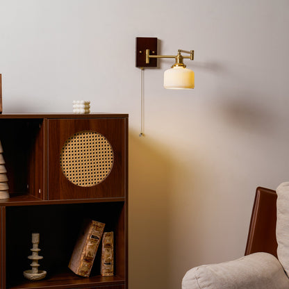 Geometric Ceramic Wall Sconce