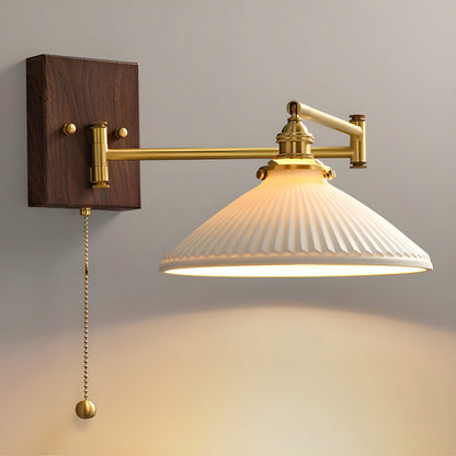 Geometric Ceramic Wall Sconce
