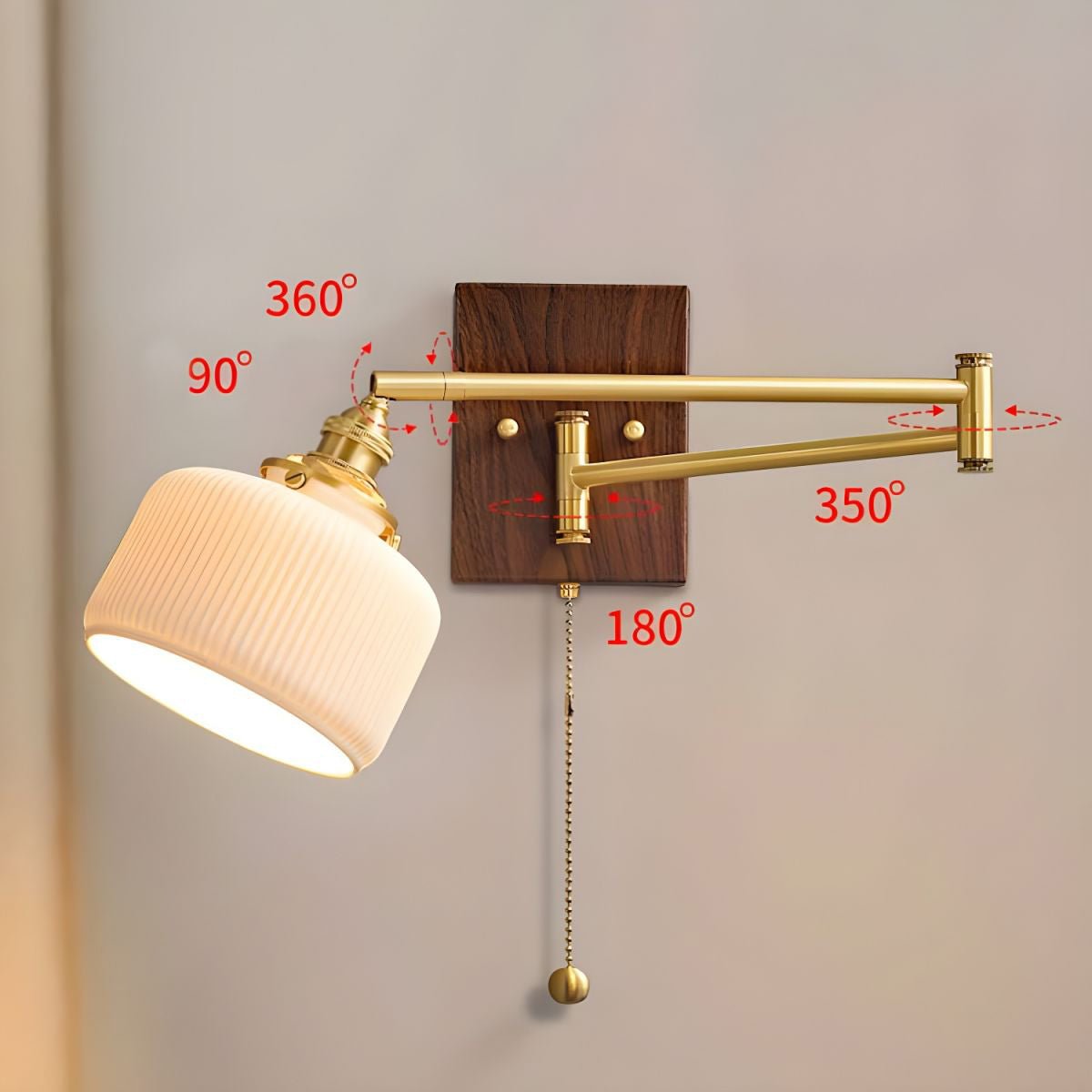 Geometric Ceramic Wall Sconce