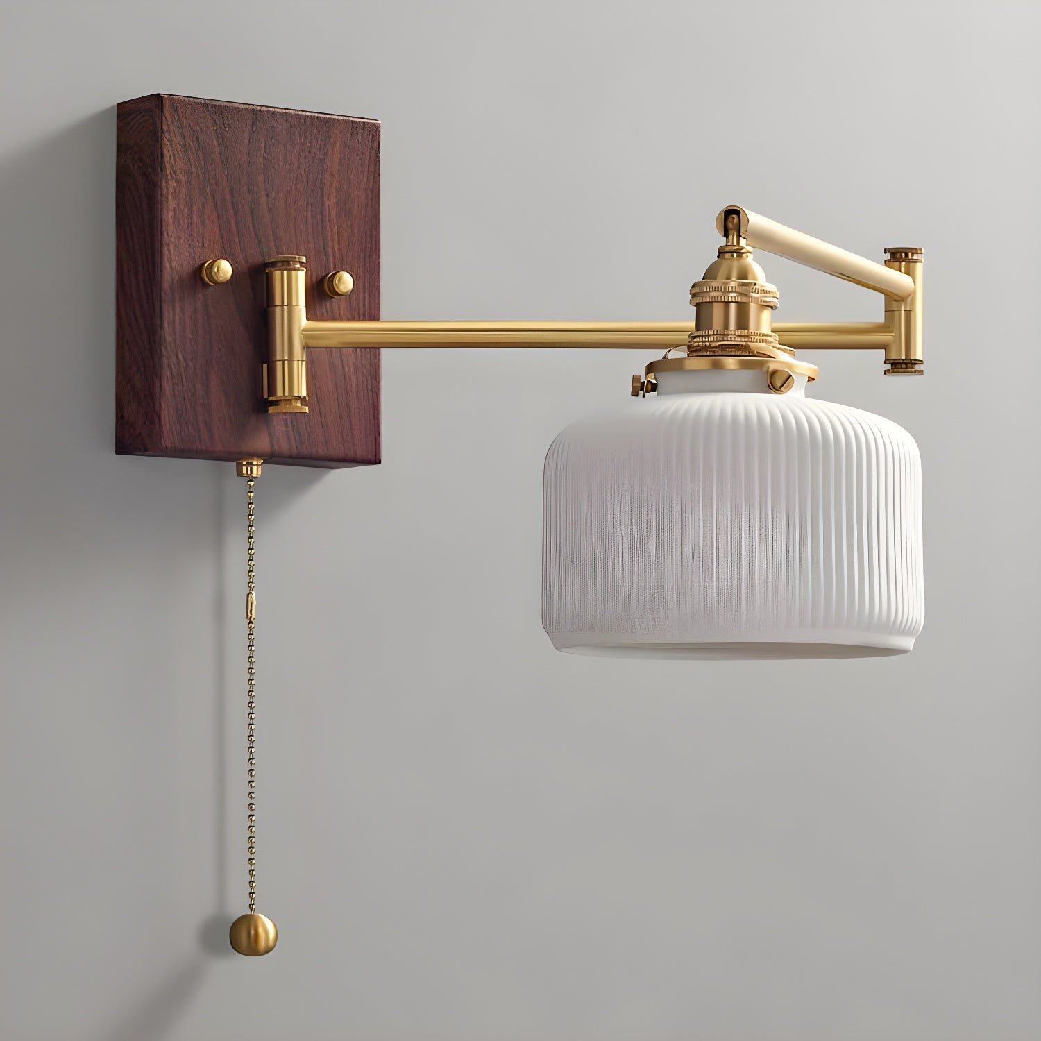 Geometric Ceramic Wall Sconce