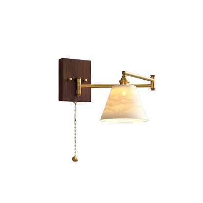 Geometric Ceramic Wall Sconce