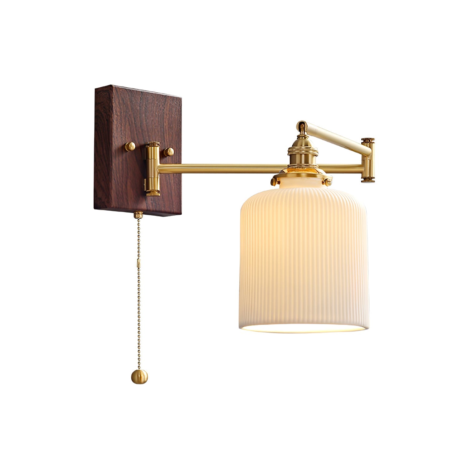 Geometric Ceramic Wall Sconce