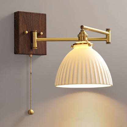 Geometric Ceramic Wall Sconce