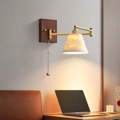 Geometric Ceramic Wall Sconce