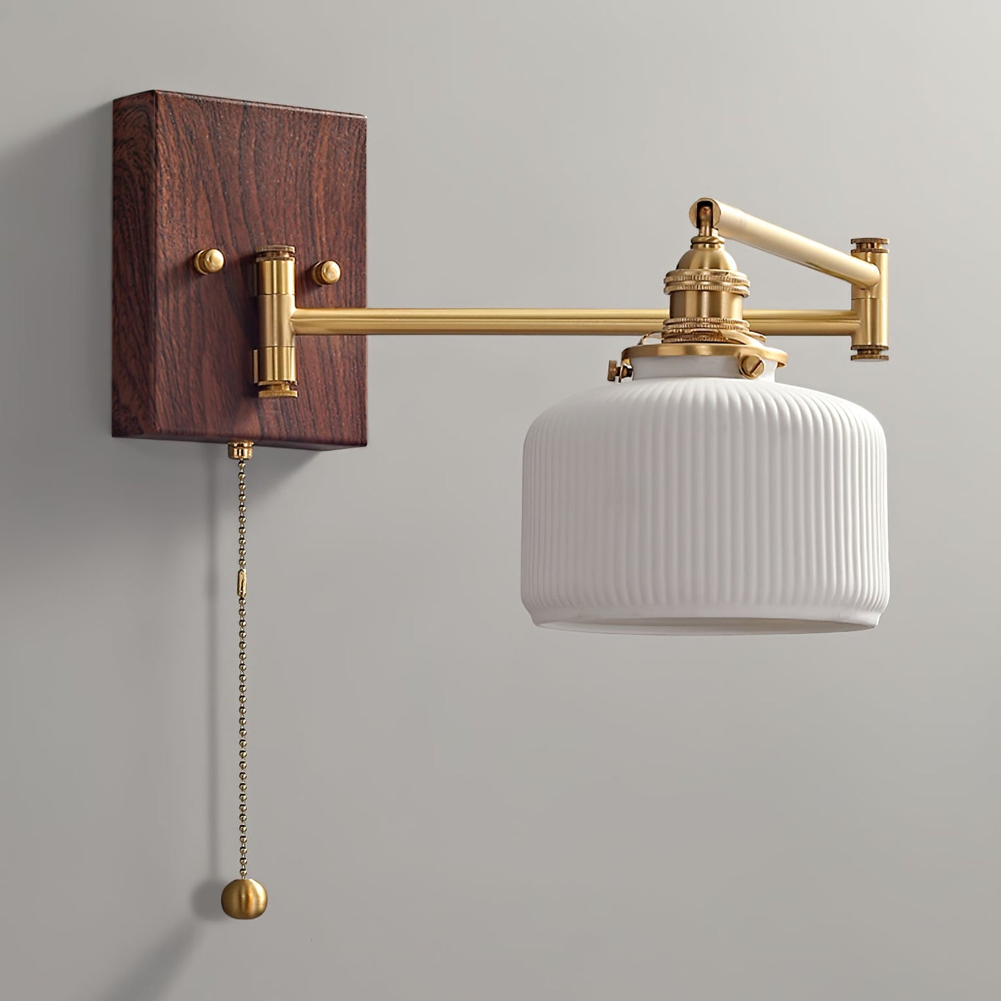Geometric Ceramic Wall Sconce