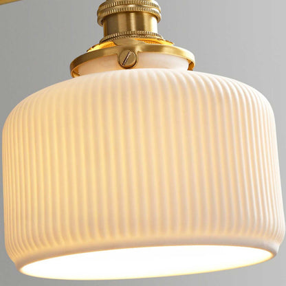 Geometric Ceramic Wall Sconce
