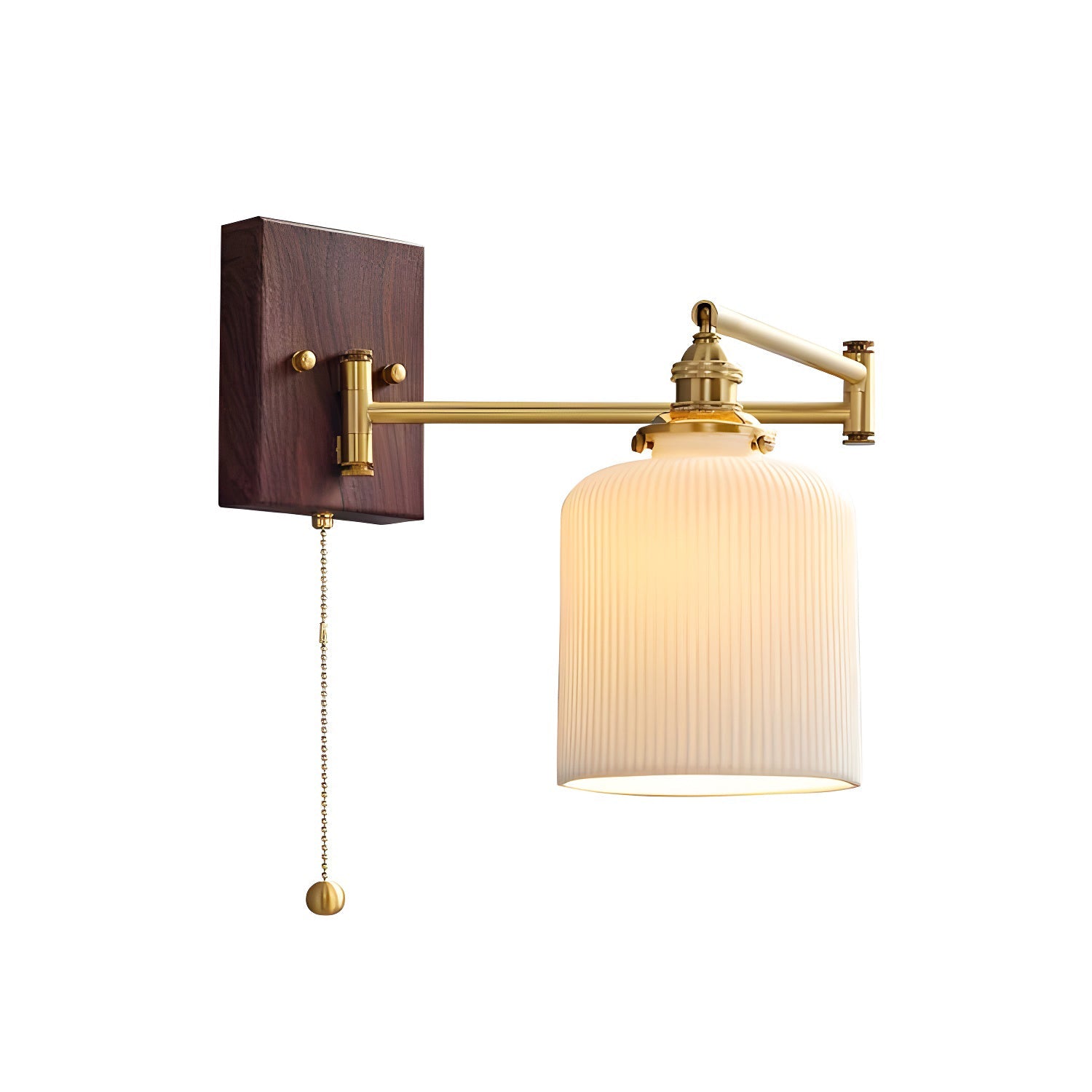 Geometric Ceramic Wall Sconce