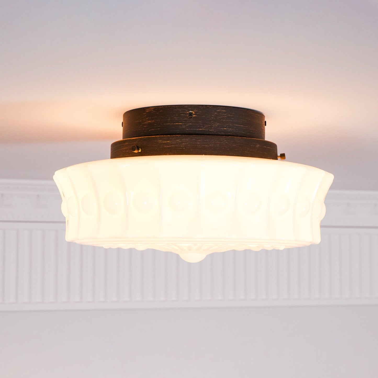 Manor Glass Ceiling Light
