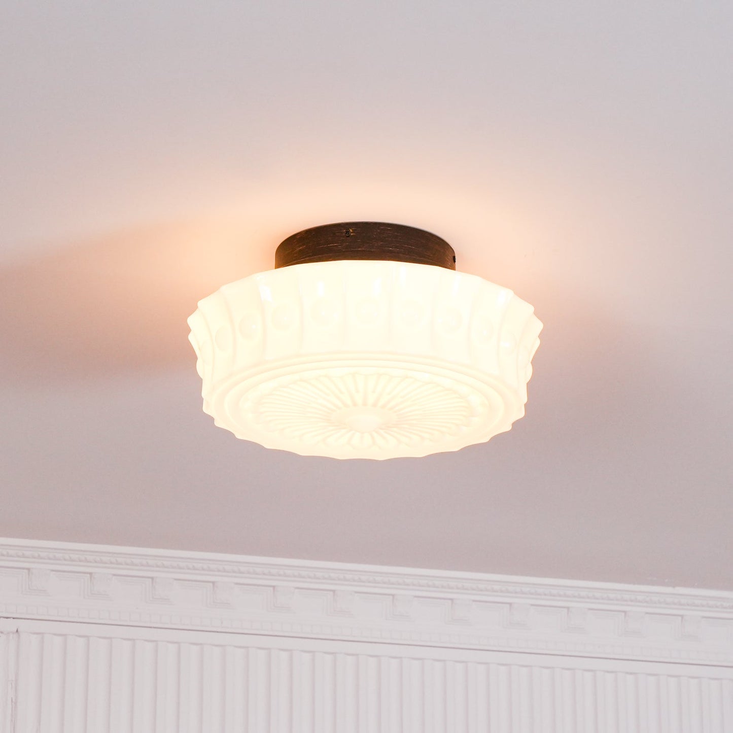 Manor Glass Ceiling Light