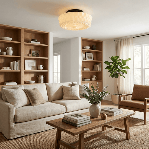 Manor Glass Ceiling Light