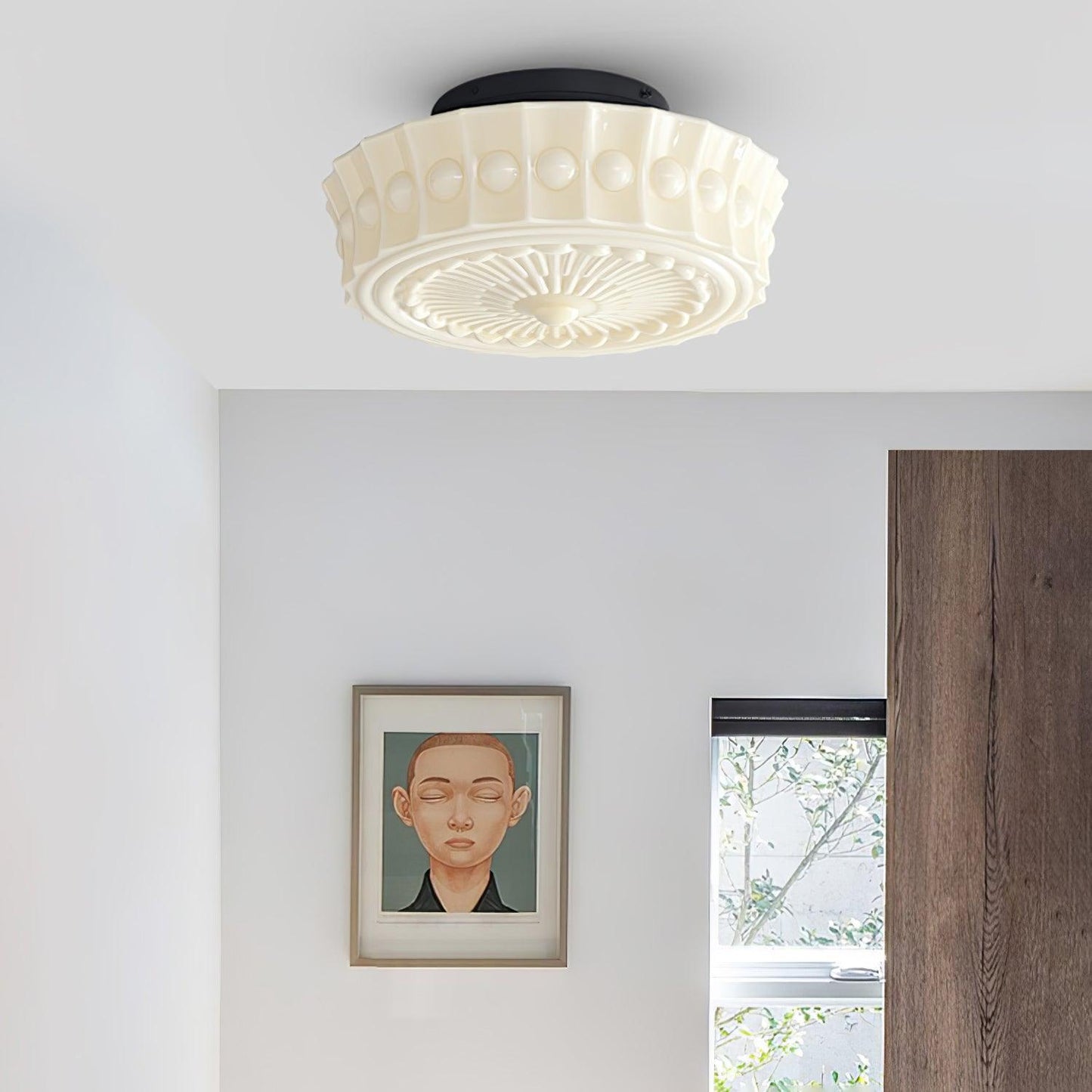 Manor Glass Ceiling Light