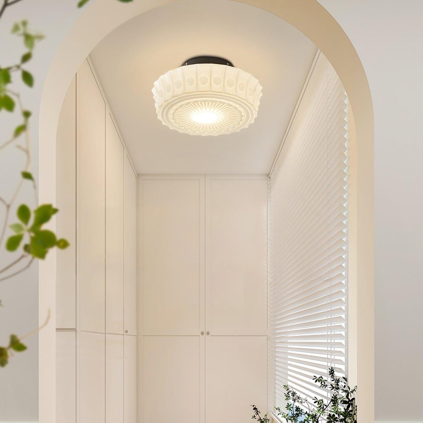 Manor Glass Ceiling Light