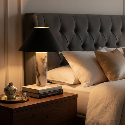 Marble Globe Table Lamp