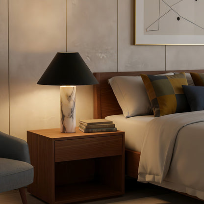 Marble Globe Table Lamp