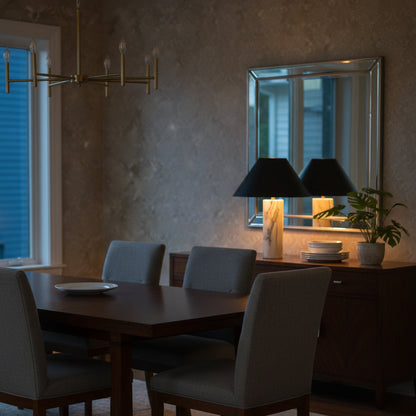 Marble Globe Table Lamp
