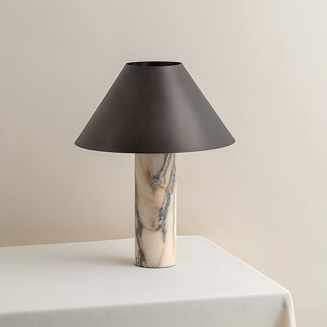 Marble Globe Table Lamp