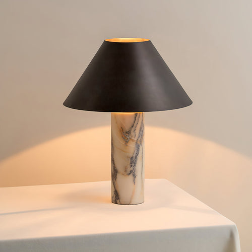 Marble Globe Table Lamp