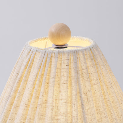 Pleated Fabric Table Lamp