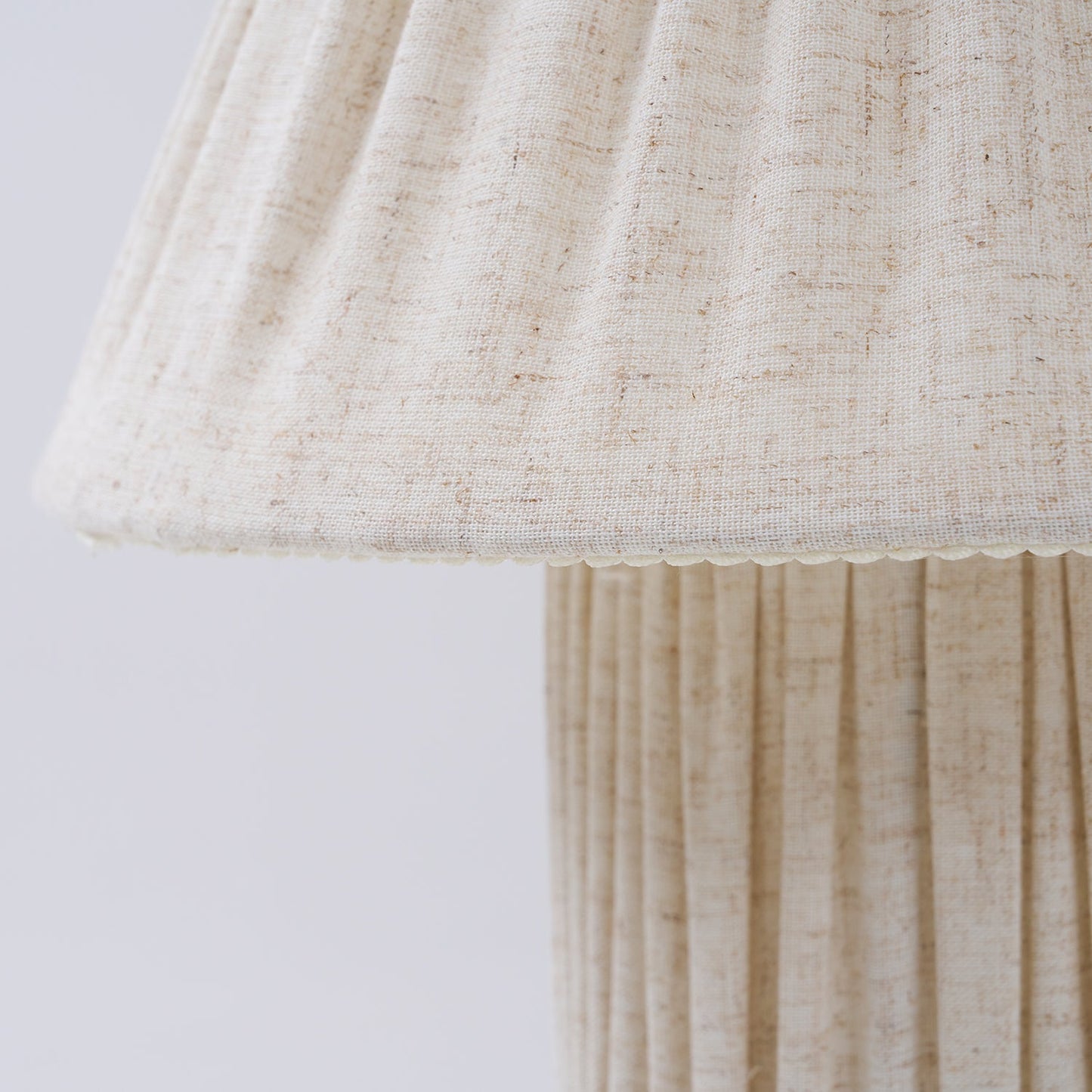 Pleated Fabric Table Lamp