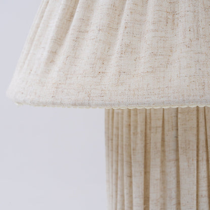 Pleated Fabric Table Lamp