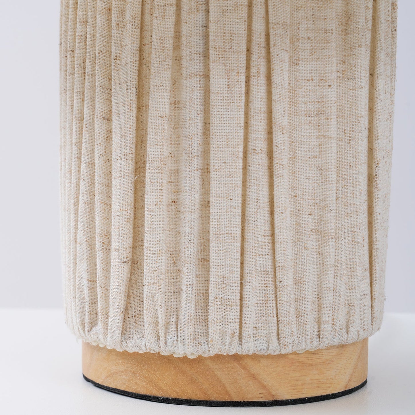 Pleated Fabric Table Lamp