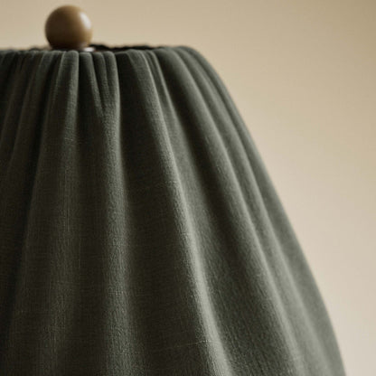 Pleated Fabric Table Lamp