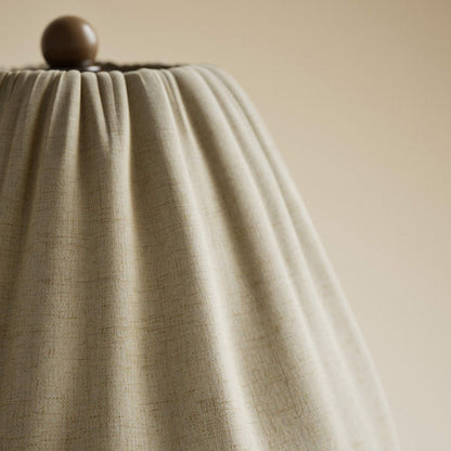 Pleated Fabric Table Lamp