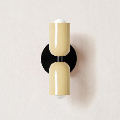 Colourblock Double Wall Sconce