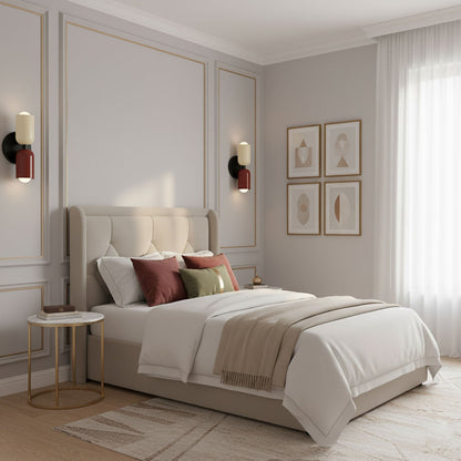 Colourblock Double Wall Sconce