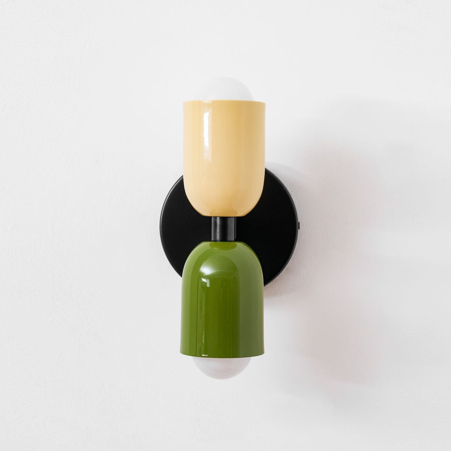 Colourblock Double Wall Sconce