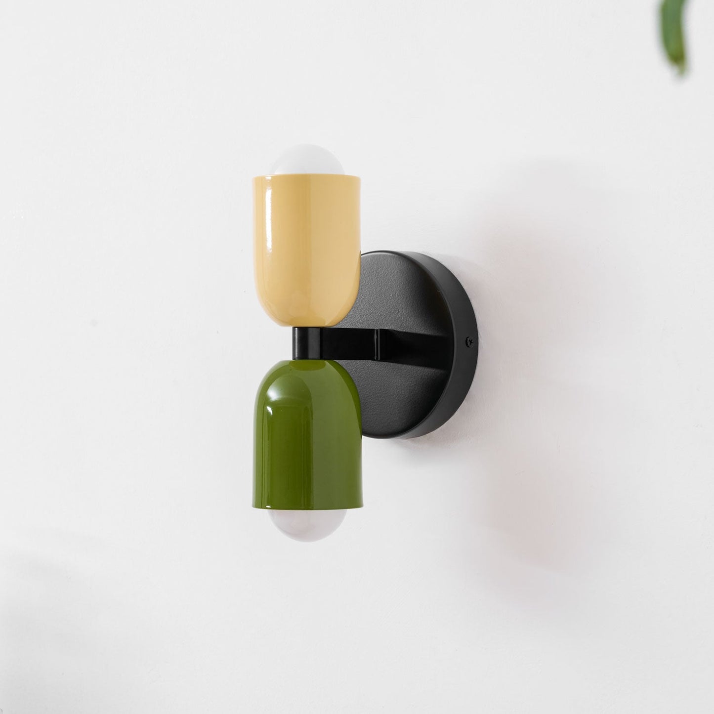 Colourblock Double Wall Sconce