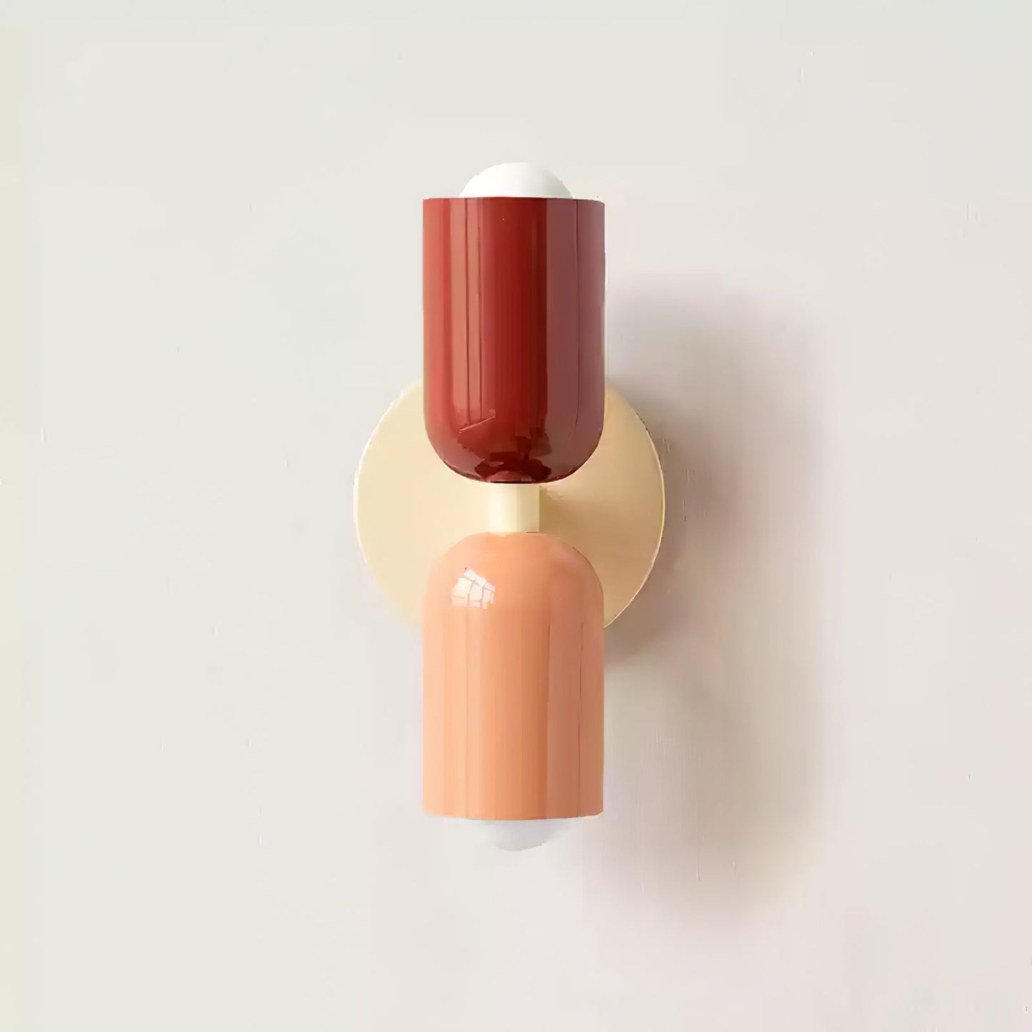 Colourblock Double Wall Sconce