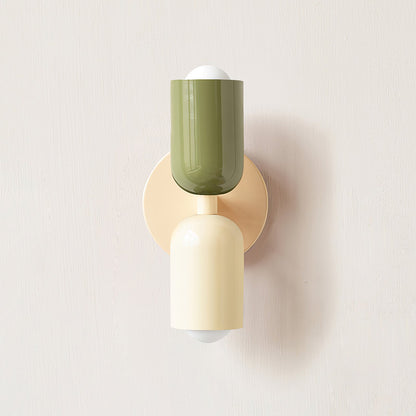 Colourblock Double Wall Sconce