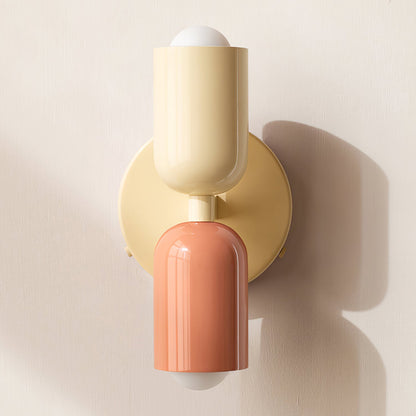 Colourblock Double Wall Sconce