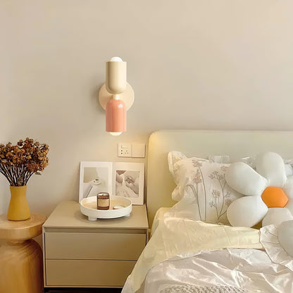 Colourblock Double Wall Sconce