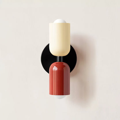 Colourblock Double Wall Sconce