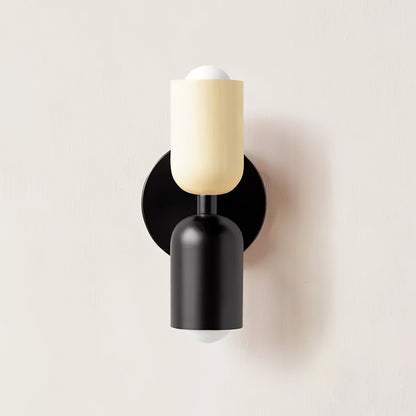 Colourblock Double Wall Sconce