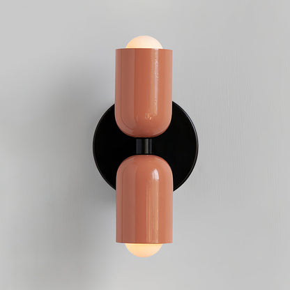 Colourblock Double Wall Sconce