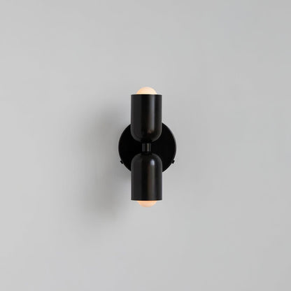 Colourblock Double Wall Sconce