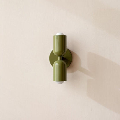 Colourblock Double Wall Sconce