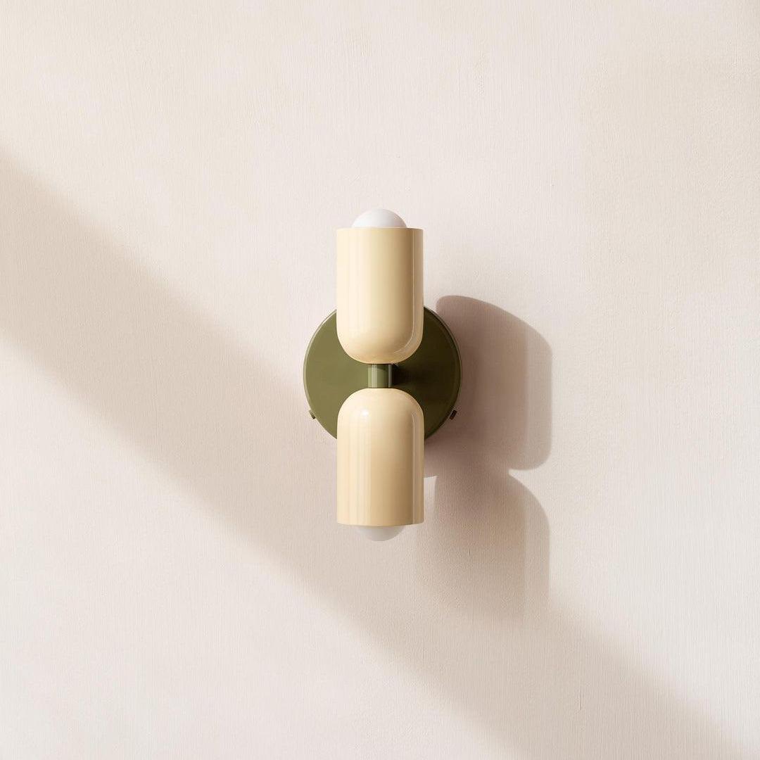 Colourblock Double Wall Sconce
