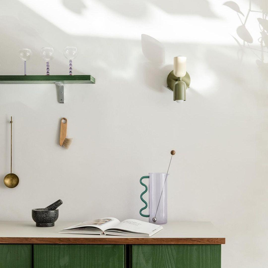 Colourblock Double Wall Sconce