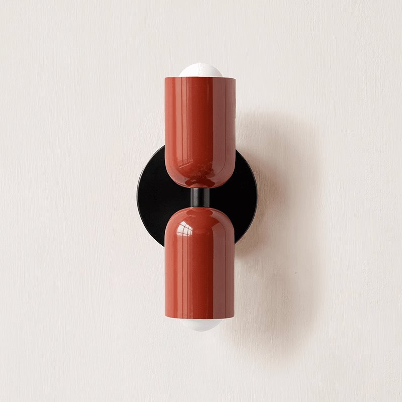 Colourblock Double Wall Sconce